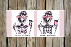 Skulls and coffee | Halloween Sublimation Mug design PL2 Product Image 4