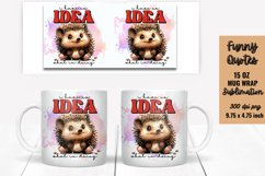 Funny Quotes Mug Wrap Sublimation Product Image 1