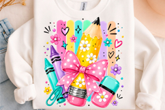 Preppy Teacher Supplies PNG Product Image 9