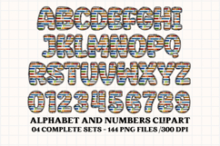 Superhero Alphabet png clipart, superhero letters doodle Product Image 2