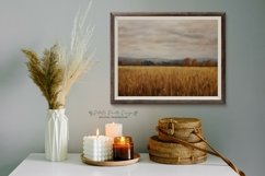 Fall Wall Decor Printable Field Still Life Painting Product Image 8