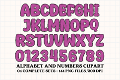 Graduation Alphabet png clipart, graduation letters doodle Product Image 2