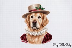 Victorian Christmas Sublimation Clipart PNG Product Image 1