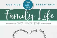 Dog mom svg, a dog mom heart with paw prints design Product Image 6