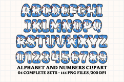 Superhero Digital Papers, superhero doodle letters Product Image 3