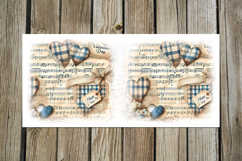 Vintage love music | 4 valentine Mug Sublimation designs P2 Product Image 4