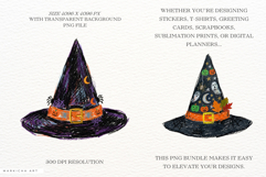 Spooky Witch Hat Clipart Product Image 2