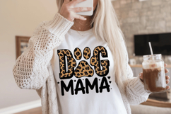 Dog mama PNG sublimation | Mother's Day PNG T-Shirt Product Image 5