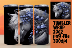 20oz Sublimation Design Download , Horse Product Image 1
