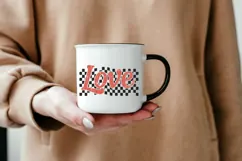 LOVE PNG | Retro Valentine’s Day Sublimation Design Product Image 5