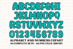 Nautical Princess png alphabet, princess letters doodle Product Image 2