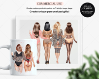 Sexy Underwear Clipart Portrait Creator Product Image 6