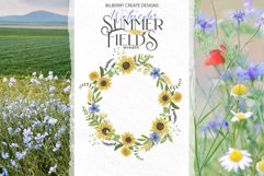 Watercolour Summer Flowers Fields Product Image 6