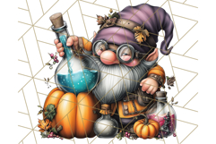 Spooky Gnome Village Clipart PNG Halloween Png Product Image 4