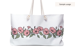 Seamless Flower Border SVG, PNG, DXF - 10 Designs Product Image 8