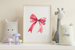Stormy Gray Cloudy Sky Coquette Bow Clipart Product Image 8