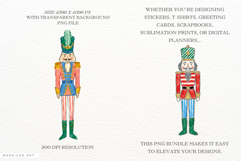 Christmas Nutcracker Soldier Clipart Product Image 2