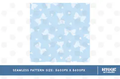 American 4th of July Patriotic Coquette Bow Seamless Pattern Product Image 2