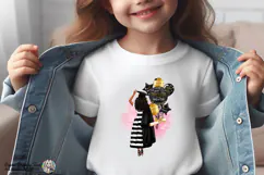 Graduation Sweatshirt PNG Black Girl Grad Balloon Design Product Image 5