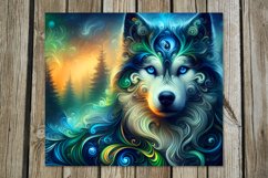Fairy tale Wolf | 8 skinny tumbler Sublimation designs Product Image 8