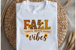 Fall vibes png design for T-shirts Product Image 5