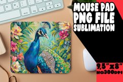 Stylish Abstract Bird Mouse Mat Product Image 1