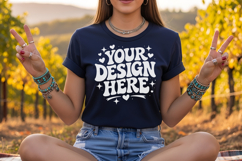 autumn sweatshirt mockup, sweatshirt mockup, apparel mockup Product Image 3