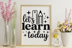 Let's Learn Today Svg, Back To School Svg, Kids Learning Svg Product Image 9