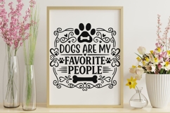 Dogs Are My Favorite People Svg, Dog Mom Svg, Dog Lover Svg. Product Image 9