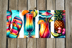 BeachLife | bright Sublimation Mug design PLUS2, PNG Product Image 4
