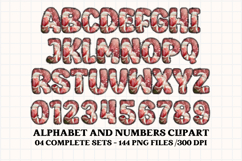 Mother&#039;s Day Alphabet clipart, mother’s day letters doodle Product Image 2