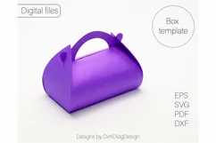 Favor box svg Party favor boxes svg Candy box svg Gift box Product Image 5