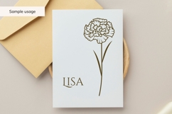 Birth Month Flower SVG | 24 Floral Designs Product Image 6