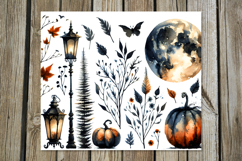 Halloween brushstroke | spooky Sublimation Tumbler design P2 Product Image 4