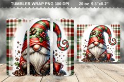 Christmas Tumbler Sublimation Design Product Image 1