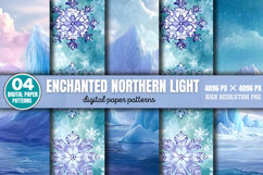 Enchanted Northern Light Backgrounds PNG Product Image 1