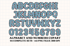 Alice in Wonderland Alphabet png, wonderland letters doodle Product Image 2
