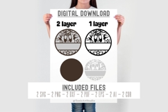 Ballet Shoes Name Sign Svg Laser Cut Product Image 4