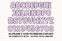 Princess Alphabet png clipart, princess letters doodle Product Image 2
