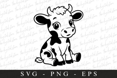 Highland cow SVG | SVG Cut files | Cricut Product Image 1