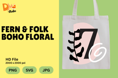 Fern &amp; Folk Boho Floral Monogram Product Image 1