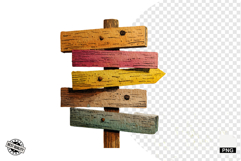 Autumn Signpost Clipart Product Image 1