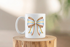 Easter Bow PNG Bundle, Easter Faux Yarn Bow PNG Bundle Product Image 5