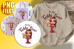 Cozy TSHIRT Designs Ideas PNG, Afro Woman Product Image 1