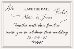 Golden Life Fonts - Handwritten Script Font, Elegant Wedding Product Image 8