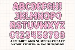 Princess Alphabet png clipart, princess letters doodle Product Image 2