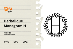 Herbalique Monogram Product Image 1