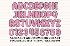 Cottagecore Alphabet png clipart, Garden letters doodle Product Image 2