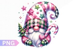 Christmas Gnome Sublimation, Clipart PNG Design Product Image 1