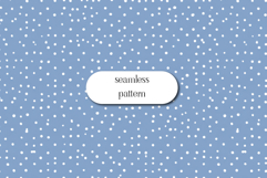 Blue Polka Dot Seamless Pattern Soft Minimal Design Art Product Image 1